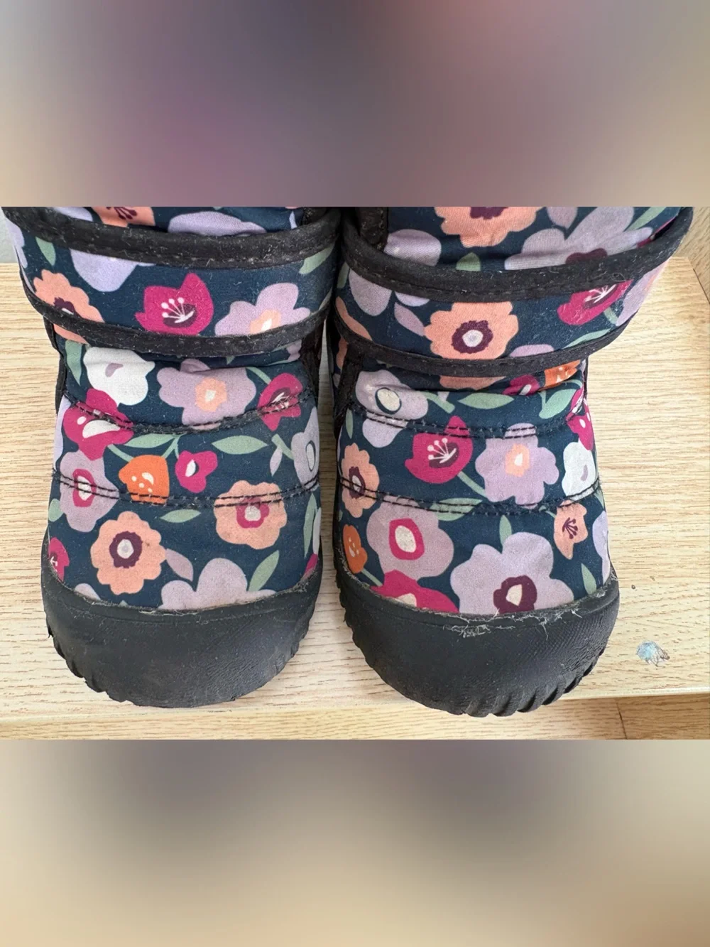 Jan and Jul Floral Winter Boots